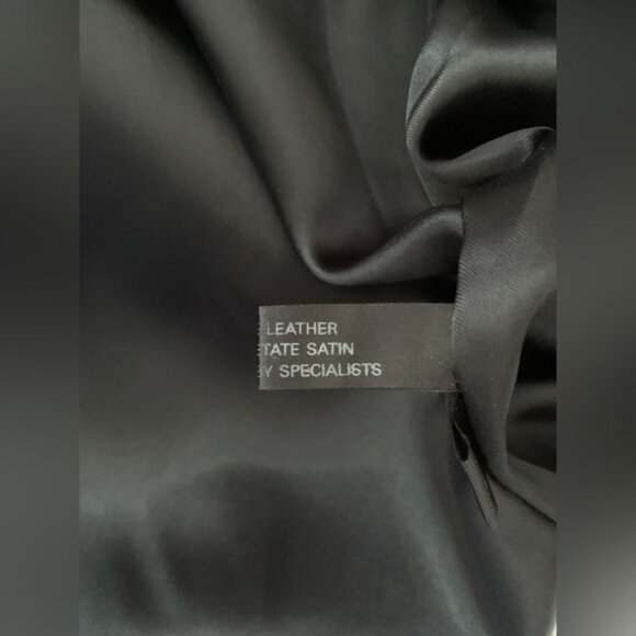 Scully Womens Black Floral Suede Leather Button Western Rodeo Jacket Size 8 - Picture 8 of 12